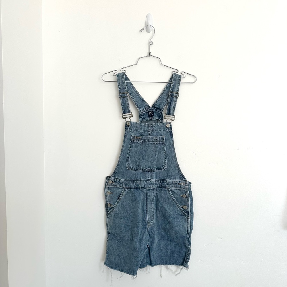 GAP denim overalls size xs